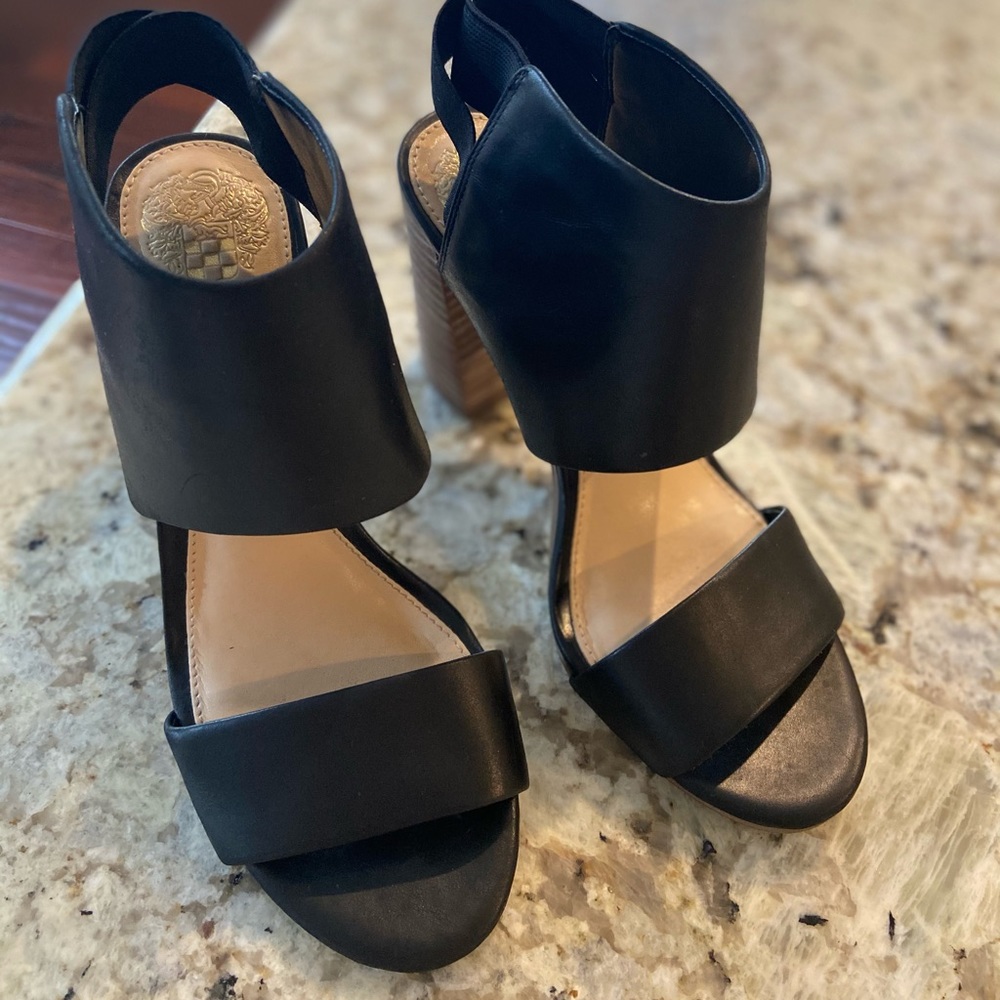 Vince Camuto Black Sandals